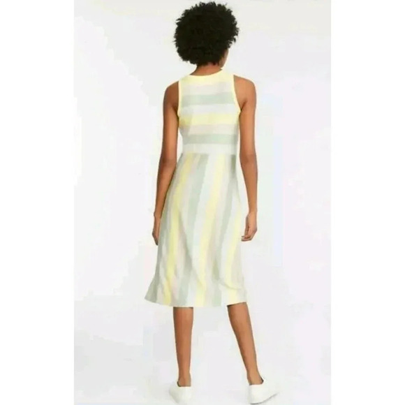 Lou & Grey for LOFT size S Color Block Striped Maxi Dress multicolor women's - Picture 3 of 10